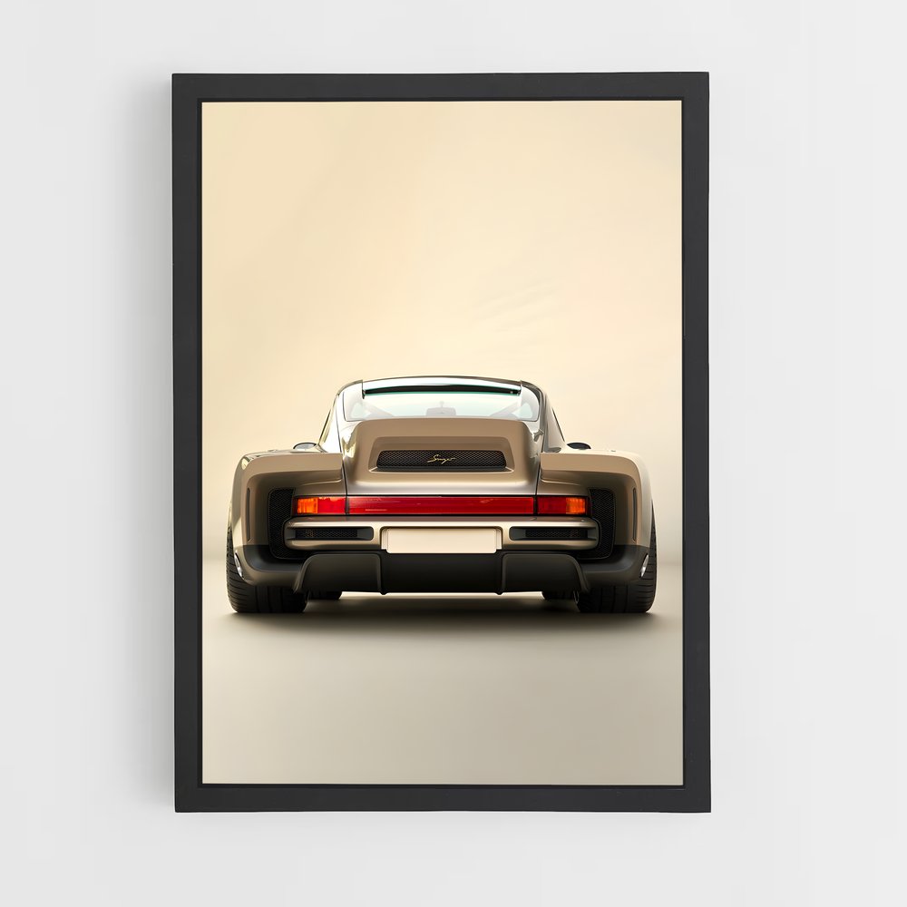 Poster Dls turbo éblouissant – affiche Voitures Singer (vue 2)